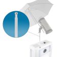 B-Stock: Odyssey PBBABYPIN6WHT, Long 5 8″ Baby Pin Majestic Photo Booth Mount - 6  , White Sale