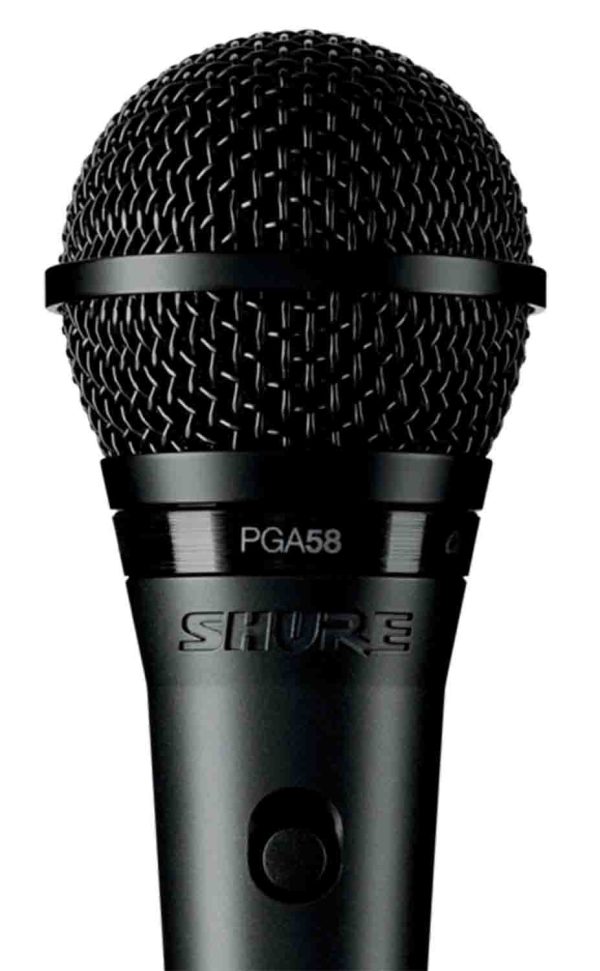 B-Stock: Shure PGA58 Cardioid Dynamic Vocal Microphone For Sale