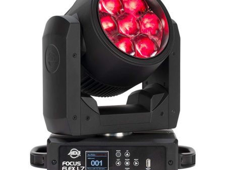 ADJ Focus Flex L7, RGBW LED Moving Head with Pixel Effects Online Hot Sale