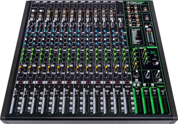 Open Box: Mackie ProFX16v3 16-Channel Professional Effects Mixer with USB For Discount