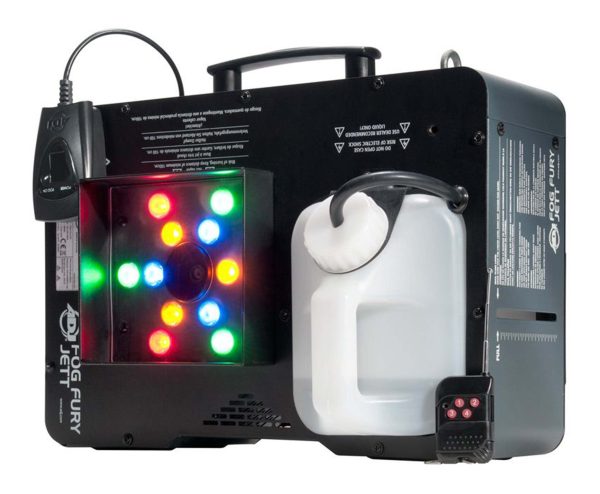 ADJ FOG FURY JETT, 700W Professional DMX Vertical Fog Machine with 12x 3-Watt LED Online