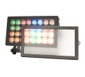 ADJ 32 Hex Panel IP, IP65 Rated Wash   Blinder   Uplight   Color Strobe Fixture - Black Online Sale