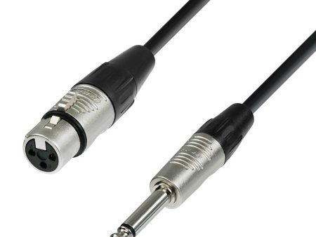 Adam Hall Cables 4 STAR MFP 0150 Microphone Cable Rean XLR Female to Jack TS - 1.5 M Online Hot Sale