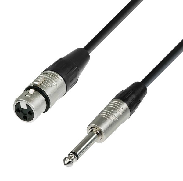 Adam Hall Cables 4 STAR MFP 0150 Microphone Cable Rean XLR Female to Jack TS - 1.5 M Online Hot Sale