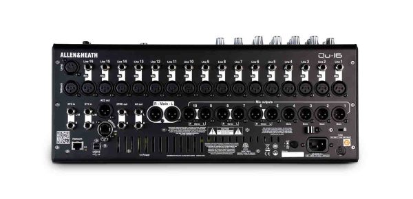 Allen & Heath Qu-24, 24-channel Digital Mixer - Chrome Edition For Discount