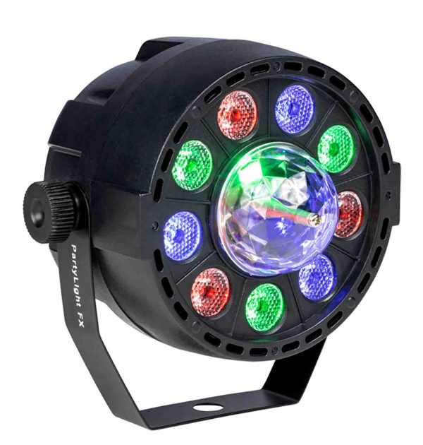 B-Stock: Colorkey CKU-1080 Party Light FX Compact LED Wash Light with Motorized RGB Party Bulb Effect Cheap