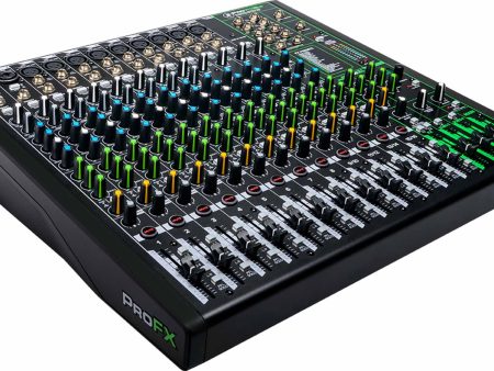 Open Box: Mackie ProFX16v3 16-Channel Professional Effects Mixer with USB For Discount