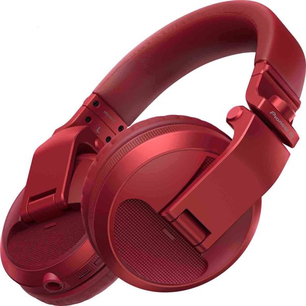 B-Stock: Pioneer DJ HDJ-X5BT-R Bluetooth Headphones - Red Hot on Sale