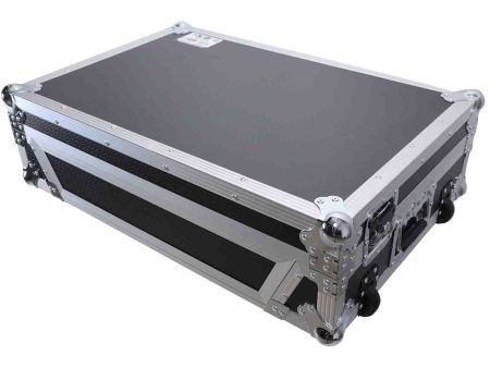 ProX XS-XDJRX3W ATA Flight Case for Pioneer XDJ-RX3, DDJ-REV5 DJ Controller with 1U Rack Space and Wheels For Discount