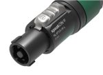 B-Stock: Neutrik speakON Cable End with XX Series 4 Pole in Green with Large - NL4FXX-W-L Hot on Sale