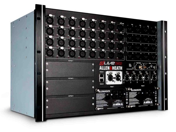 Allen & Heath dLive DM32 MixRack with 32 Line Inputs and 16 Line Outputs on Sale