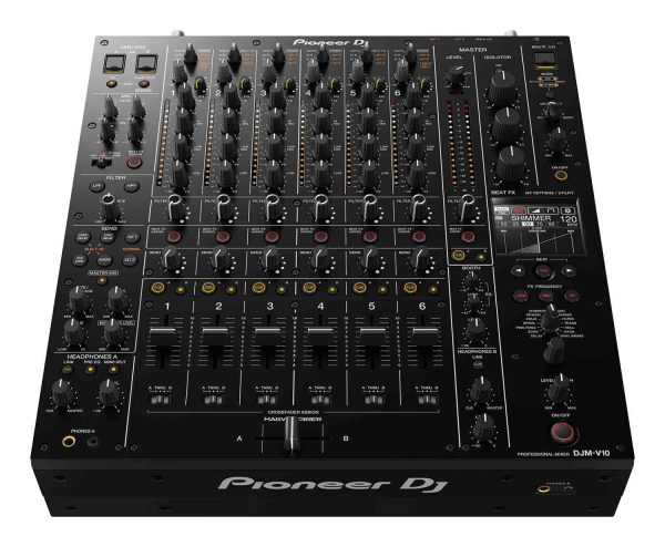 B-Stock: Pioneer DJ DJM-V10 Creative Style 6-Channel Professional DJ Mixer Cheap