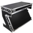 B-Stock: ProX XS-ZTABLE-MK2 DJ Flight Case Table and DJ Workstation With Handles and Wheels Hot on Sale