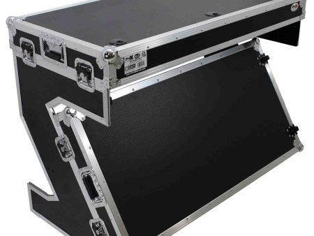 B-Stock: ProX XS-ZTABLE-MK2 DJ Flight Case Table and DJ Workstation With Handles and Wheels Hot on Sale