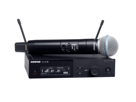 B-Stock: Shure SLXD24 B58-H55 Wireless System With Beta58A Handheld Transmitter For Discount