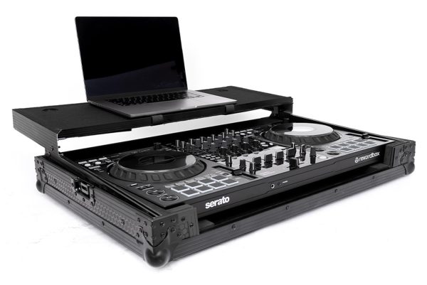 B-Stock: Headliner HL10012 Pitch Black Flight Case for DDJ-FLX10 with Laptop Platform For Sale