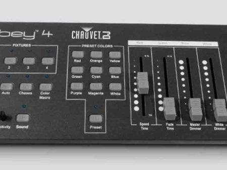 Chauvet DJ Obey 4, 16-ch DMX Lighting Controller Online