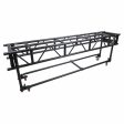 ProX XT-PRERIG10FTBLK, 10  FT Pre-Rig Truss Segment with Removable Rolling Base System - Black Fashion