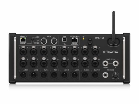 Midas MR18, 18 Input Digital Mixer for iPad Android Tablets Fashion