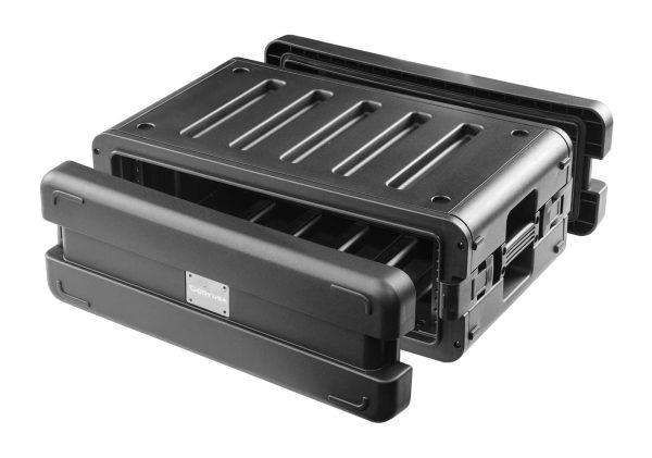 Odyssey VR3S, 10.5-Inch Rail-to-Rail Watertight Dust-proof Injection-Molded 3U Rack Case Online Sale