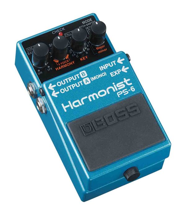 Boss PS6 Harmonist Pedal 3 Voice Guitar Harmony Effects Pedal For Discount