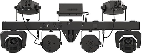 B-Stock: Chauvet DJ GigBAR MOVE + ILS, All in 1 Easy Lighting System Hot on Sale