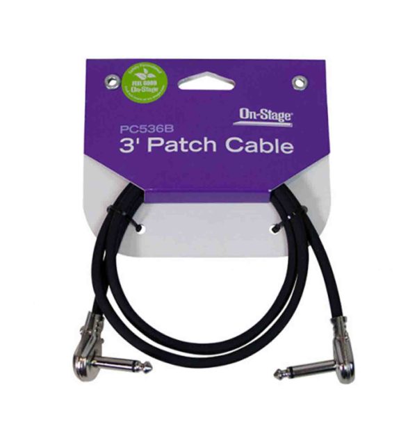 Onstage PC5 - VAR Patch Cable with Pancake Connectors Online Hot Sale