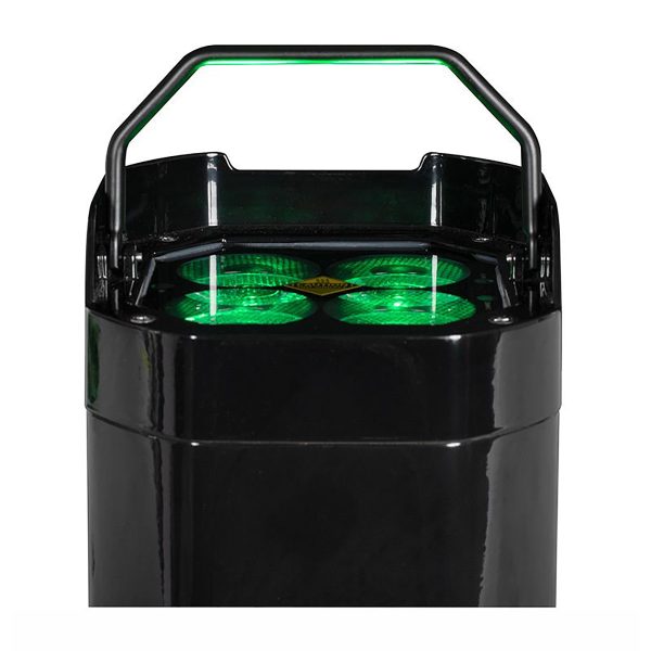 ADJ Mirage Q6 Pak Black, All-in-One Battery-Powered Event Up Lighting System Discount