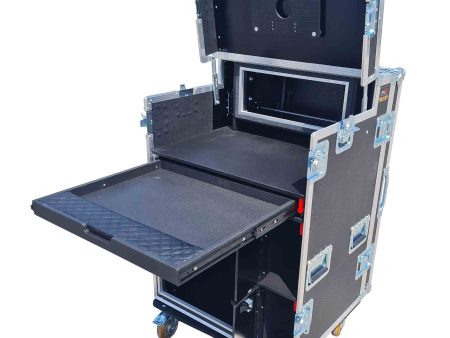 ProX XZF-AVPRO12U4U, Mobile AV Broadcasting Streaming Recording Case with 4U Top 12U Bottom on Sale