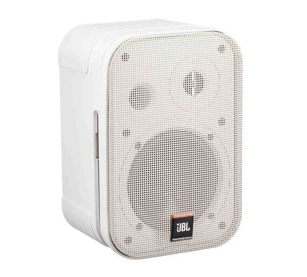 JBL C1PRO-WH, 5  Two-Way Professional Compact Loudspeaker - Single White Speaker Online Hot Sale