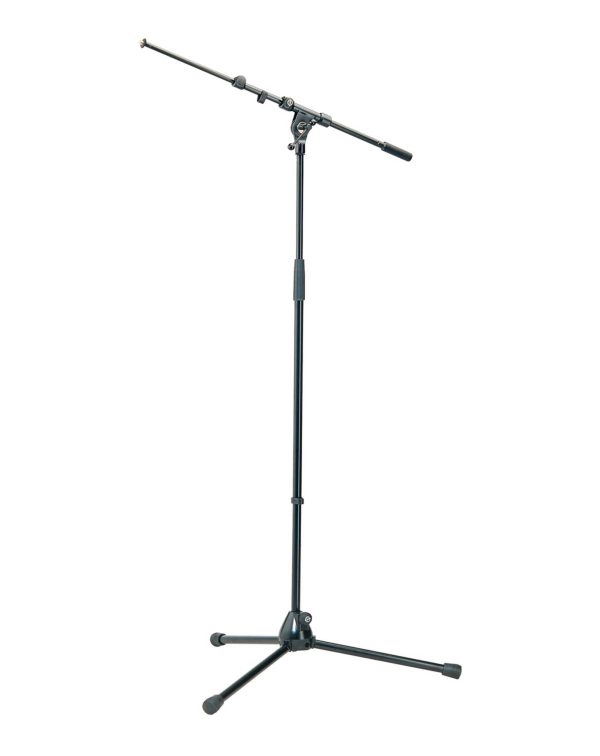 B-Stock: K&M Telescoping Boom Microphone Stand - Black For Cheap