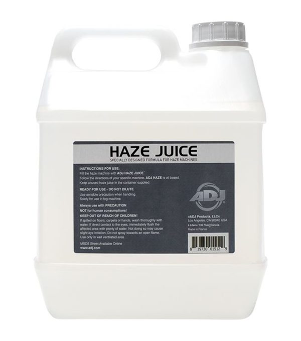 ADJ HAZE G Liquid for Haze Generator Fog Machine - 1 Gallon on Sale