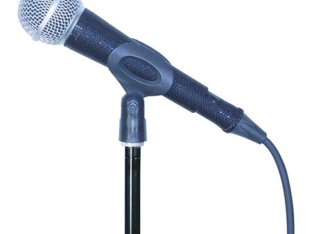 B-Stock: MicFX SF074 Laser Cut Corded Microphone Sleeve - Black Hot on Sale