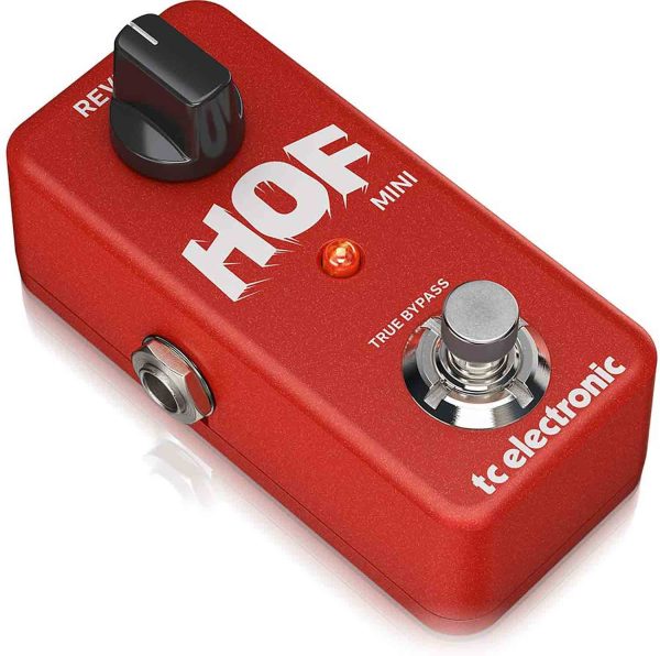 TC Electronic Hall of Fame Mini Reverb Ultra-Compact High-Quality Reverb Pedal with Built-In TonePrints Discount