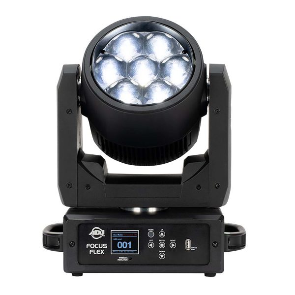 ADJ Focus Flex, Color Mixing LED Moving Head RGBW - 40 Watt Fashion