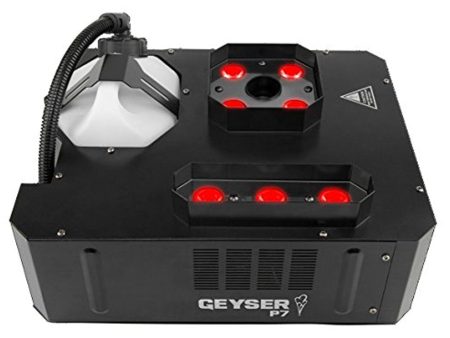 Chauvet DJ GEYSERP7 7-LED RGBA+UV Vertical Fog Machine - Open Box Online Hot Sale