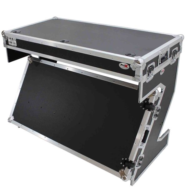 B-Stock: ProX XS-ZTABLE-MK2 DJ Flight Case Table and DJ Workstation With Handles and Wheels Hot on Sale