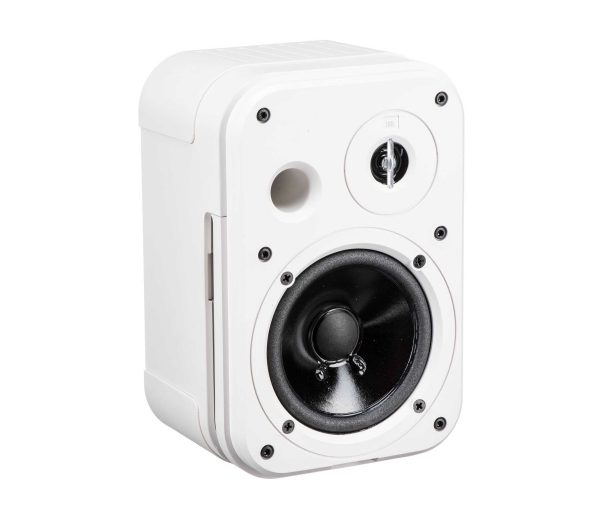 JBL C1PRO-WH, 5  Two-Way Professional Compact Loudspeaker - Single White Speaker Online Hot Sale