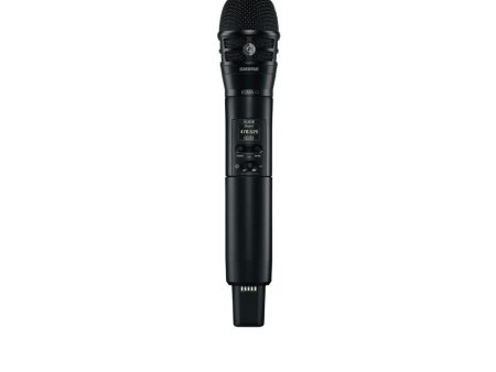 B-Stock: Shure SLXD2 K8B-H55 Handheld Transmitter with KSM8 Dualdyne Interchangeable Microphone Capsule - H55 (514-558 MHz) For Sale