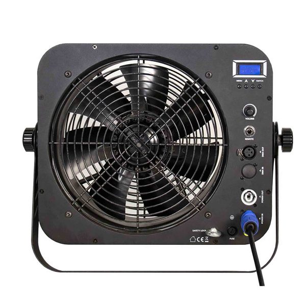 ADJ Entour Cyclone, Professional Grade Stage Fan with Variable Speed and DMX Control. Supply