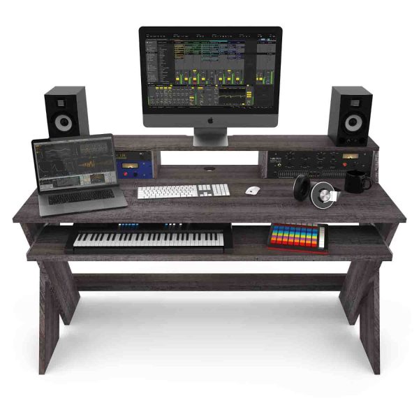 Glorious Sound Desk Pro for Professional Studio Workstation - Walnut Fashion