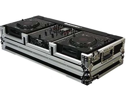 Open Box: Odyssey FR10CDJWE 10in Mixer and Turntables DJ Coffin For Sale