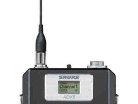 Shure ADX1 Wireless Bodypack Transmitter Online Hot Sale