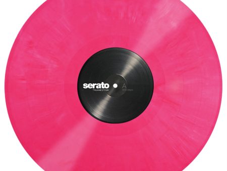 B-Stock: Serato SCV-PS-PNK-OV 12  Pink Control Vinyl Pressing for Serato DJ Pro (Pair) Cheap