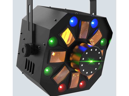 Chauvet DJ Swarm Wash FX 4 in 1 RGBAW Rotating Derby With LED Wash Light For Sale