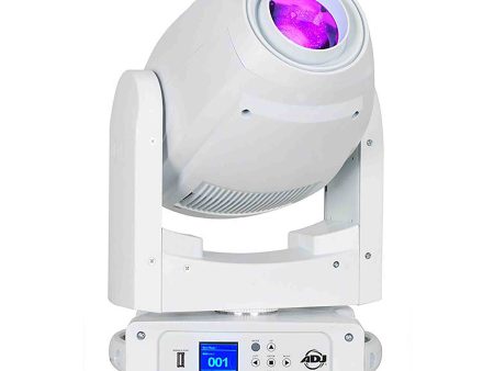 ADJ Focus Spot 4Z Pearl, Moving Head Spot Fixture with Motorized Focus and Zoom - White Cheap