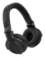 B-Stock: Pioneer DJ HDJ-CUE1BT-K On-Ear DJ Headphones with Bluetooth - Black Fashion