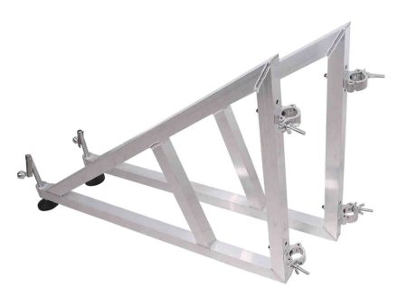 ProX XT-AC463X2 Pair of Vertical truss towers outrigger Leg Stabilizers with 2 clamps for F34 and 12  Bolted Truss 2  Pipe Diameter For Sale