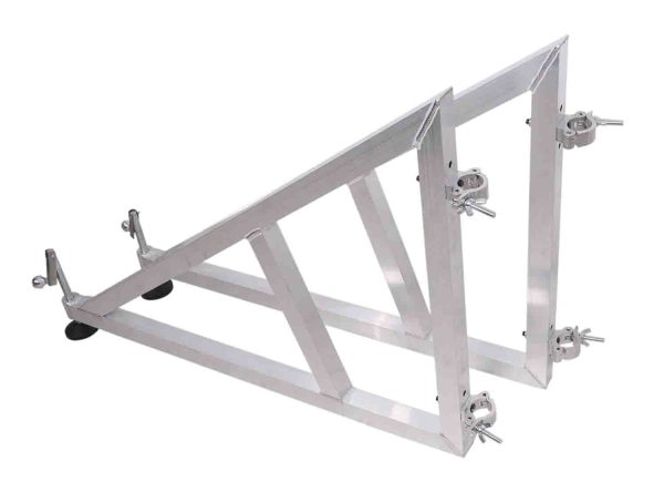 ProX XT-AC463X2 Pair of Vertical truss towers outrigger Leg Stabilizers with 2 clamps for F34 and 12  Bolted Truss 2  Pipe Diameter For Sale