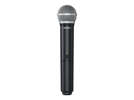 B-Stock: Shure BLX2 PG58=-H9 Handheld Transmitter with PG58 Capsule - H9 (512 to 542 MHz) For Discount